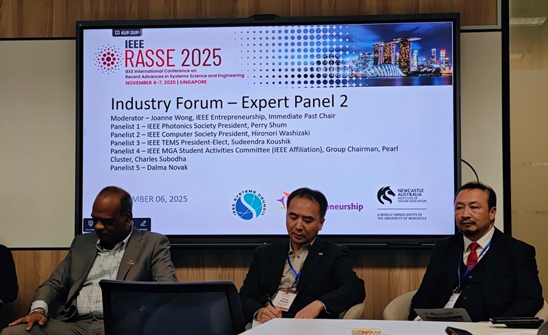 APSTA Senior Honorary Advisor Prof. Perry Ping Shum attended the IEEE RASSE 2025 in Singapore | APSTA 高级荣誉顾问 Perry Ping Shum 教授出席了在新加坡举行的 IEEE RASSE 2025